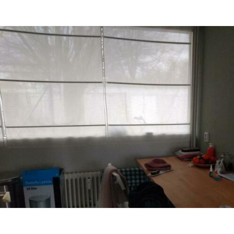 Vouwgordijn 80x160cm (2 stuks) €5,- de stuk