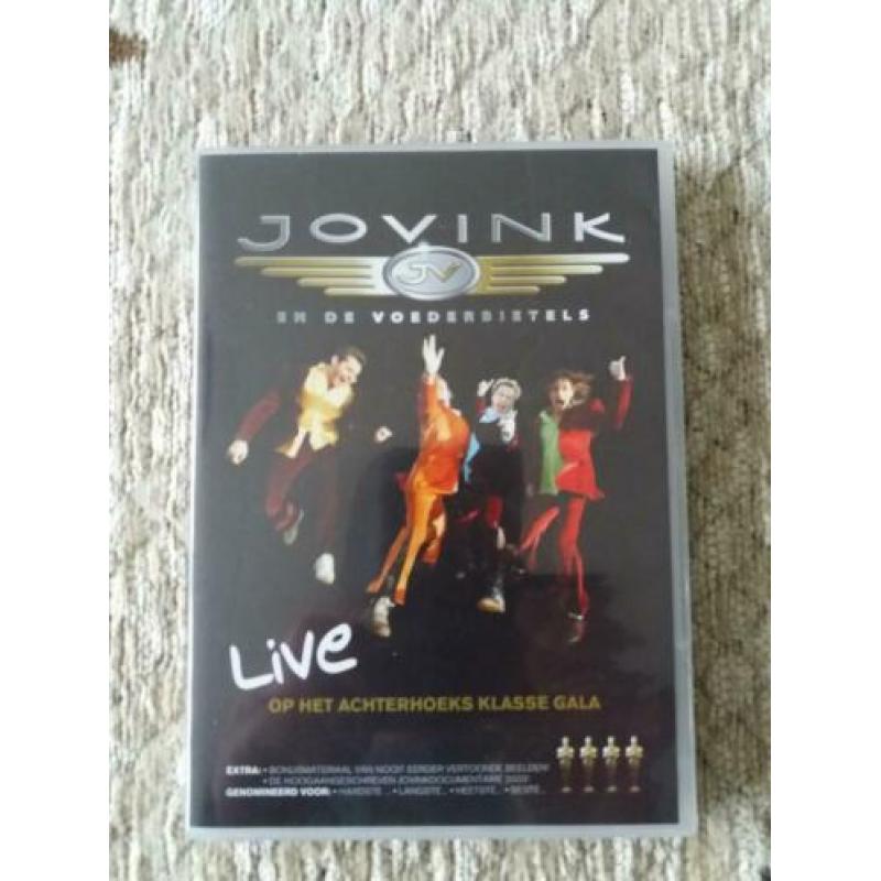 2 DVD s van jovink en de voederbietels
