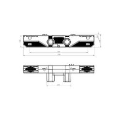 Okin Okimat IPS bedmotor gebruikt met afstandsbediening