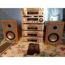 Te koop vintage denon stereo sets met a.b