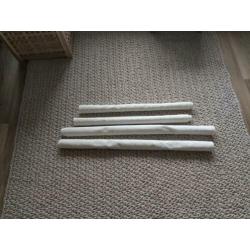 Vouwgordijn 80x160cm (2 stuks) €5,- de stuk