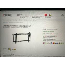 TV beugel - ophangsysteem. Nieuw in doos.