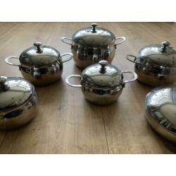 12 delig Luxe Pannenset Sola