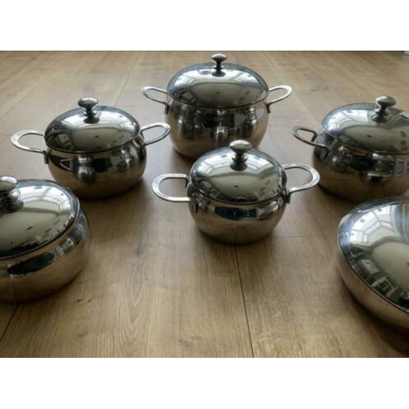 12 delig Luxe Pannenset Sola