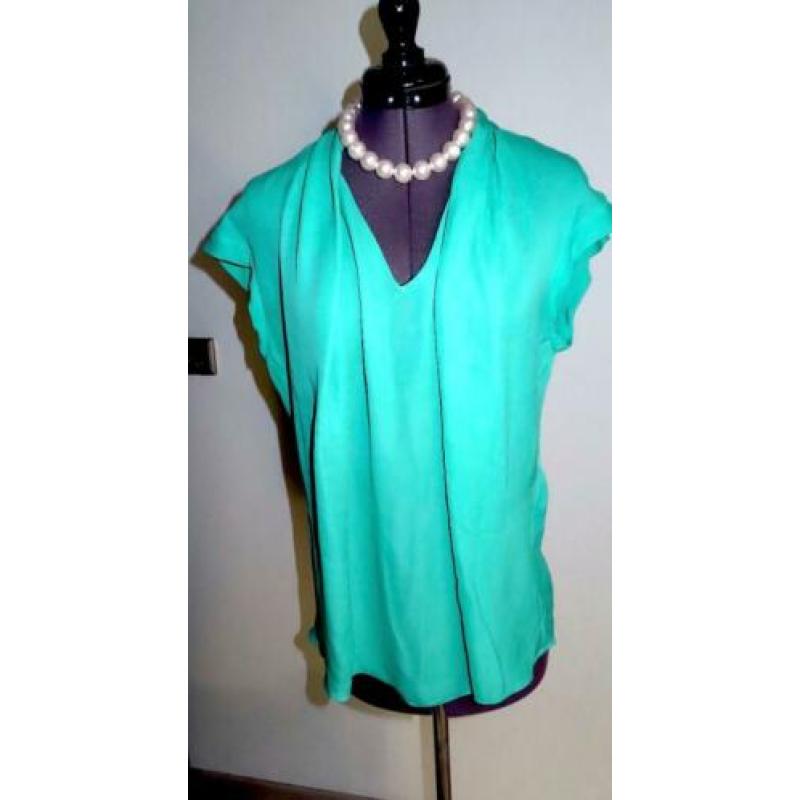 MARCCAIN lente-zomer blouse -top 3 38 40 M super staat