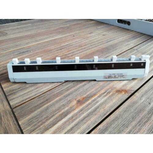 CERA Caliper Checker hoogtemeters instellen en inspecteren.
