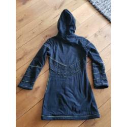 Yak & Yeti vest mt S zwart-groen GAAF!