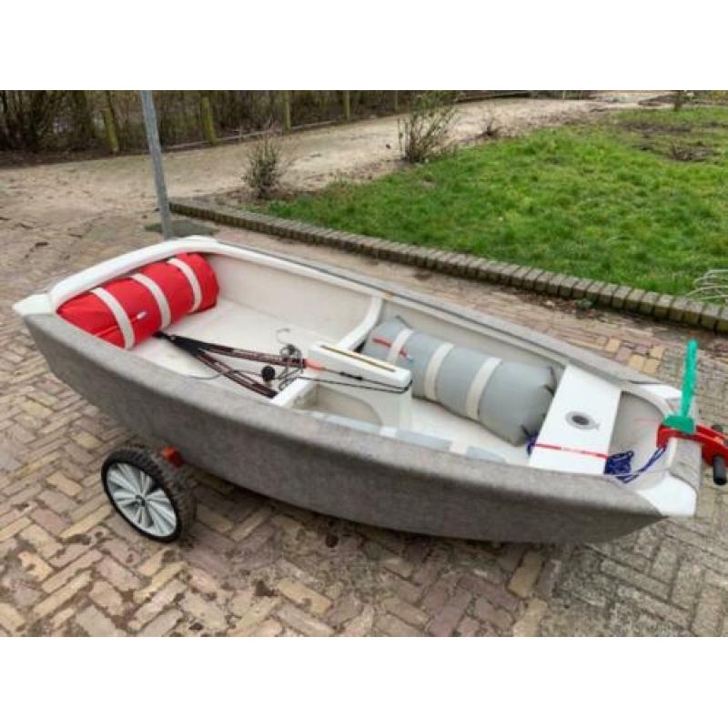 Winner Wedstrijd Optimist met meetbrief