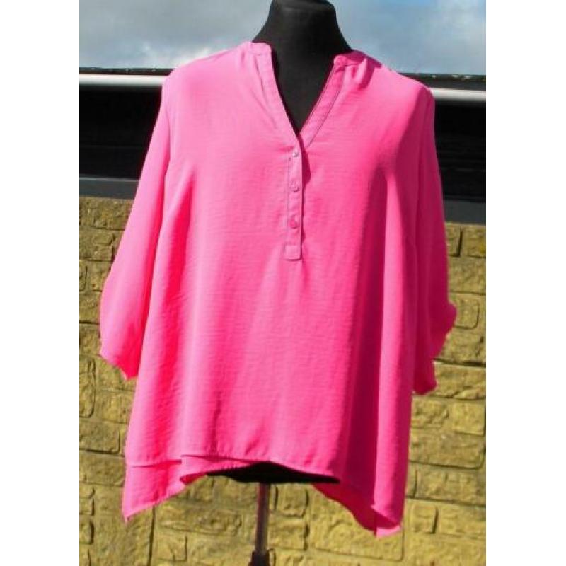 Zuurstok roze tuniek van Canda maat 48