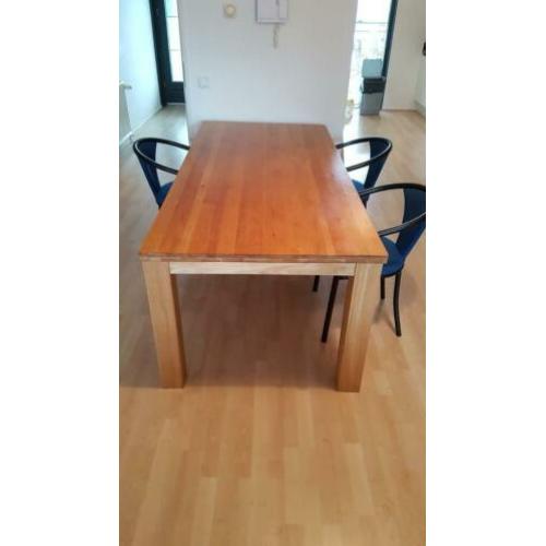 Eettafel 200x95 Eikenhout: in goede staat!