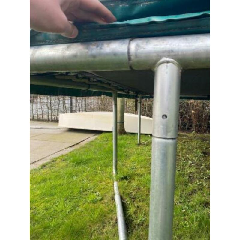 Recht hoekige trampoline