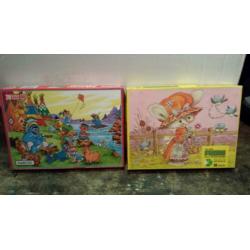 Te koop leuke retro spelletjes en puzzels voor kinderen