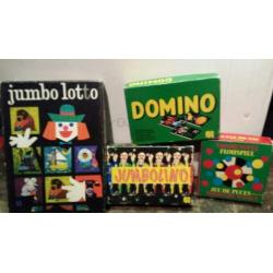 Te koop leuke retro spelletjes en puzzels voor kinderen