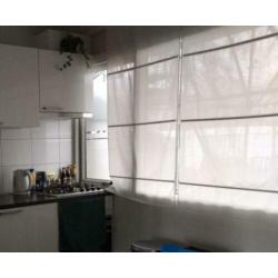 Vouwgordijn 80x160cm (2 stuks) €5,- de stuk