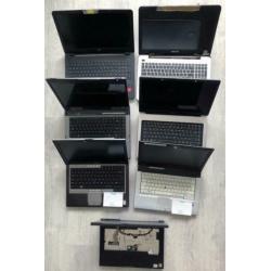7 defecte en/of incomplete laptops