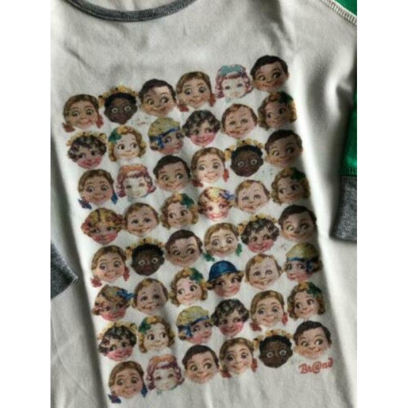 Br@nd for girls shirt met 3/4 mouw mt. 146/152