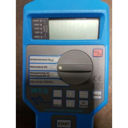 nieaf-smitt irt-s isolatieweerstandmeter