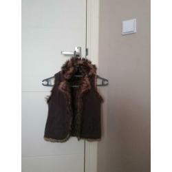 Leuk gevoerde gilet/bodywarmer mt122