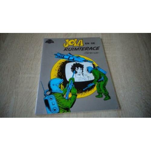 Bert Bus stripboeken Jola en de ruimterace zgan