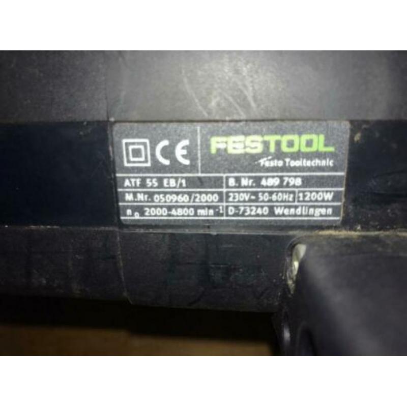 Festool atf55eb/1 invalzaag netjes.
