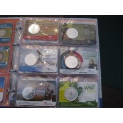 herdenkings munten in coin card nederland