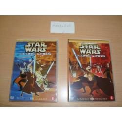 Star Wars Clone Wars Volume 1 en 2 complete animatie serie