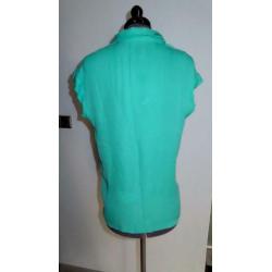 MARCCAIN lente-zomer blouse -top 3 38 40 M super staat
