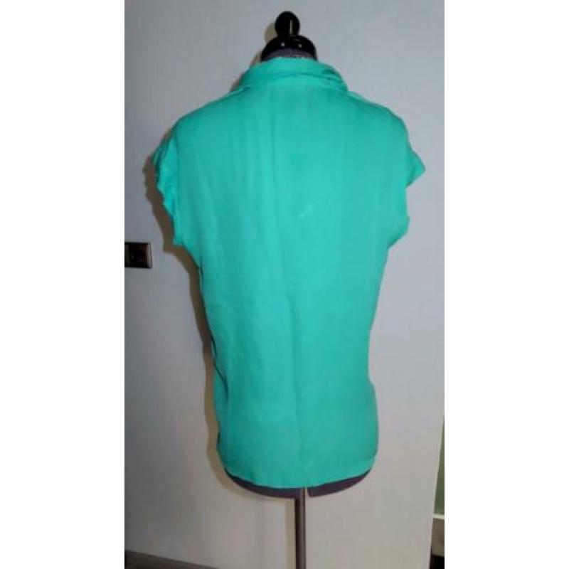 MARCCAIN lente-zomer blouse -top 3 38 40 M super staat
