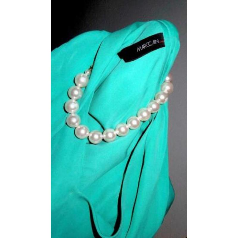 MARCCAIN lente-zomer blouse -top 3 38 40 M super staat