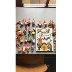 Kabouters 25 + boek “leven van de kabouter”Rien Poortvliet