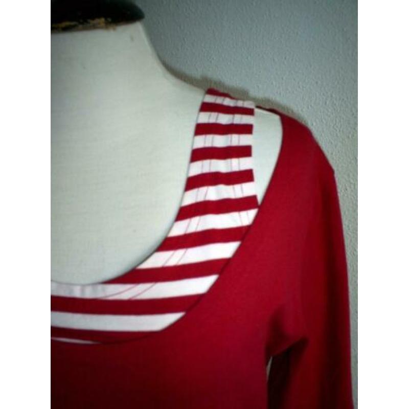 NIEUW !!! - rode SUSSKIND top mt. 38 / college style