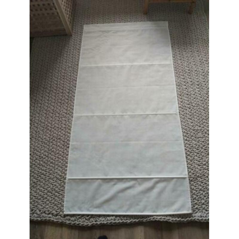 Vouwgordijn 80x160cm (2 stuks) €5,- de stuk