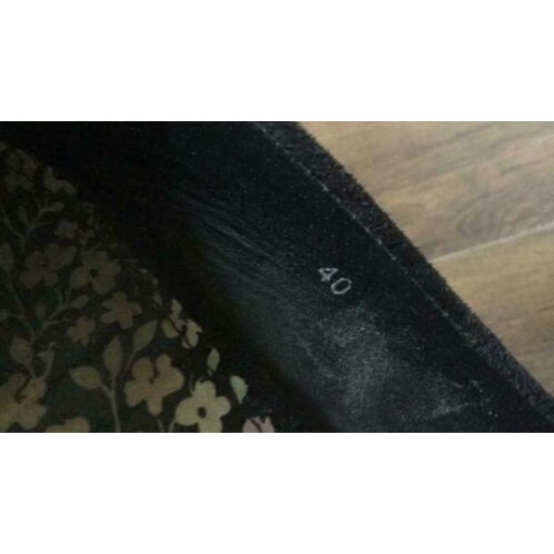 Hakken zwart maat 40