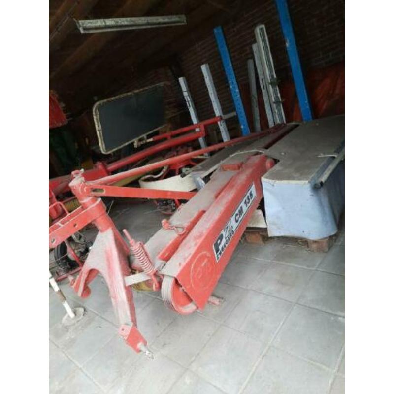 Zeegers PZ 135 maaier en (apart) schudder