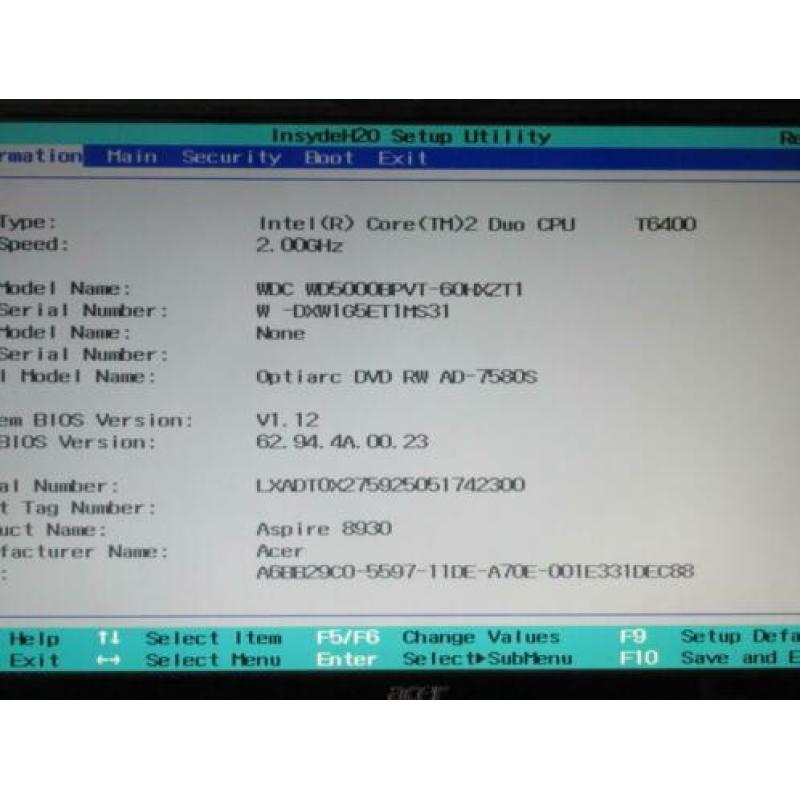 acer aspire 8930
