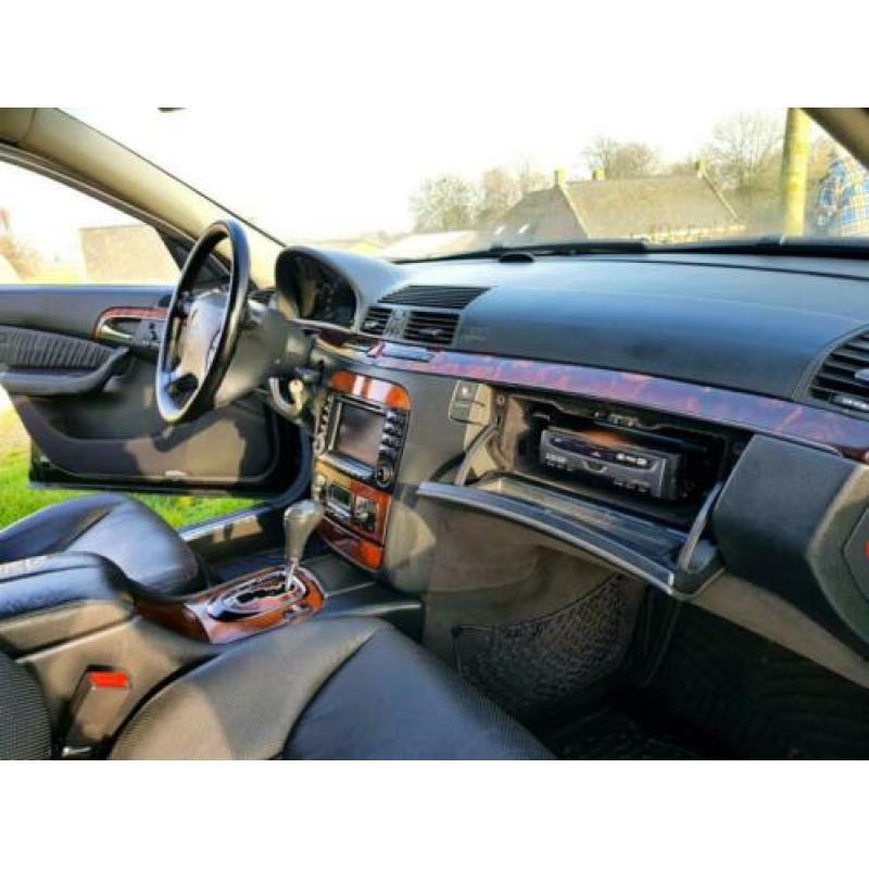 Mercedes S-Klasse 3.7 S350 Lang AUT 2003 Zwart