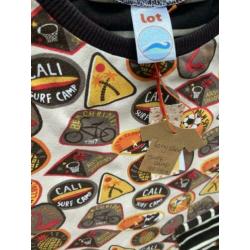 Nieuw! Sale!Shirt Longsleeve surfcamp van lot mt.110 (char)