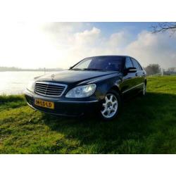 Mercedes S-Klasse 3.7 S350 Lang AUT 2003 Zwart
