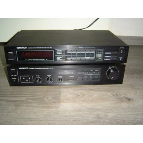 Kenwood ka-44 versterker met bijhorende kt-75l kenwood tuner