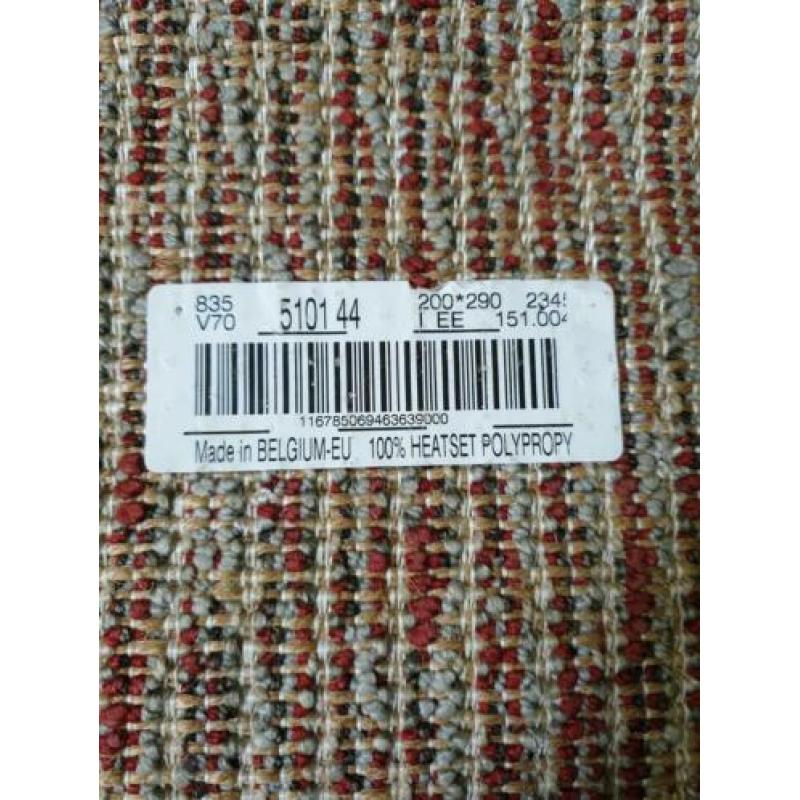 Hoogpolig vloerkleed 290x200