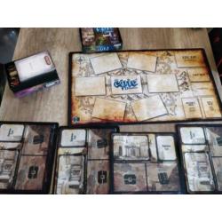 bordspel boardgame tiny epic defenders + expansion + playmat