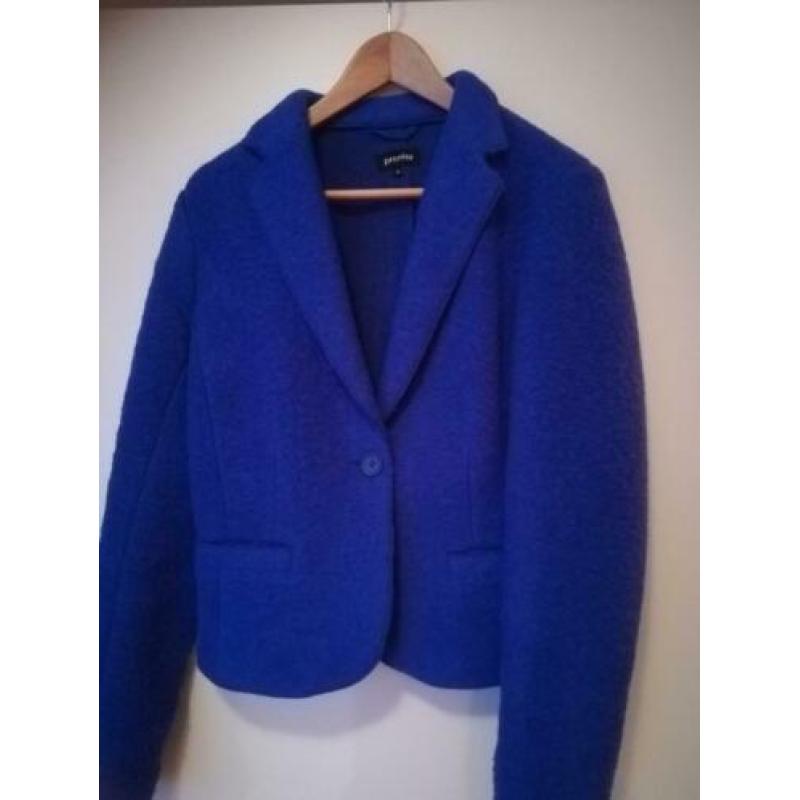 Blauw jasje van Promiss. Maat 40