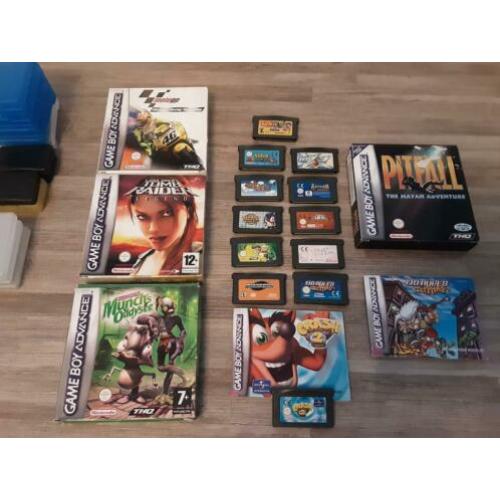 16 Games voor Nintendo gameboy advance.