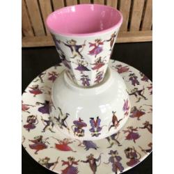 Emma Bridgewater- melamine (kinder) servies - Dancing Mice N