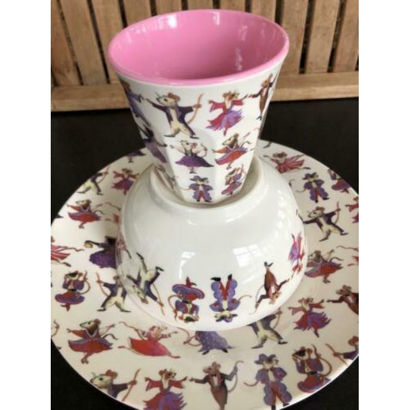Emma Bridgewater- melamine (kinder) servies - Dancing Mice N