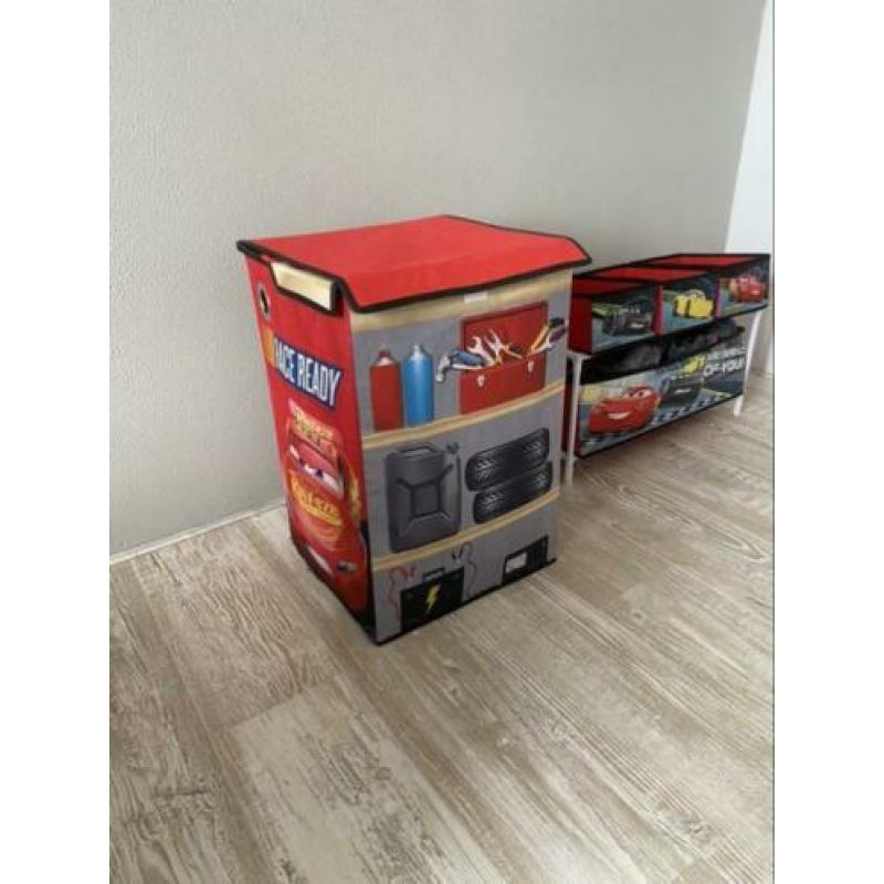 Cars opberg box en speelgoed kist