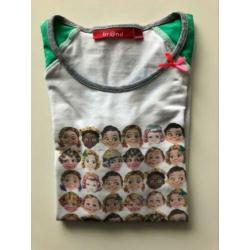 Br@nd for girls shirt met 3/4 mouw mt. 146/152