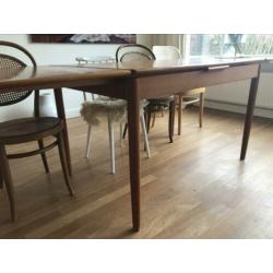 Deens design eettafel uitschuifbaar bureau tafel