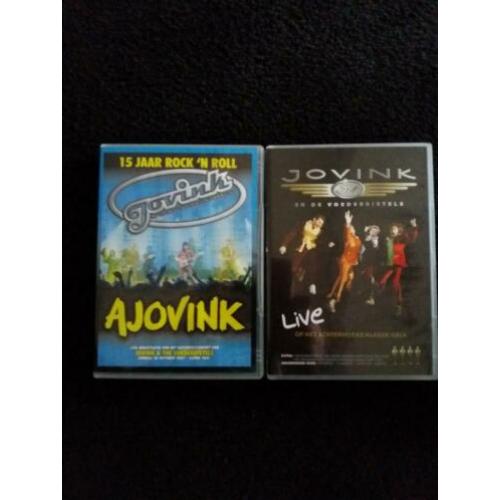 2 DVD s van jovink en de voederbietels
