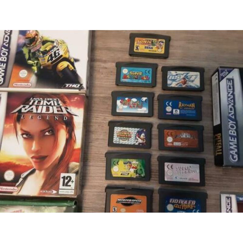 16 Games voor Nintendo gameboy advance.